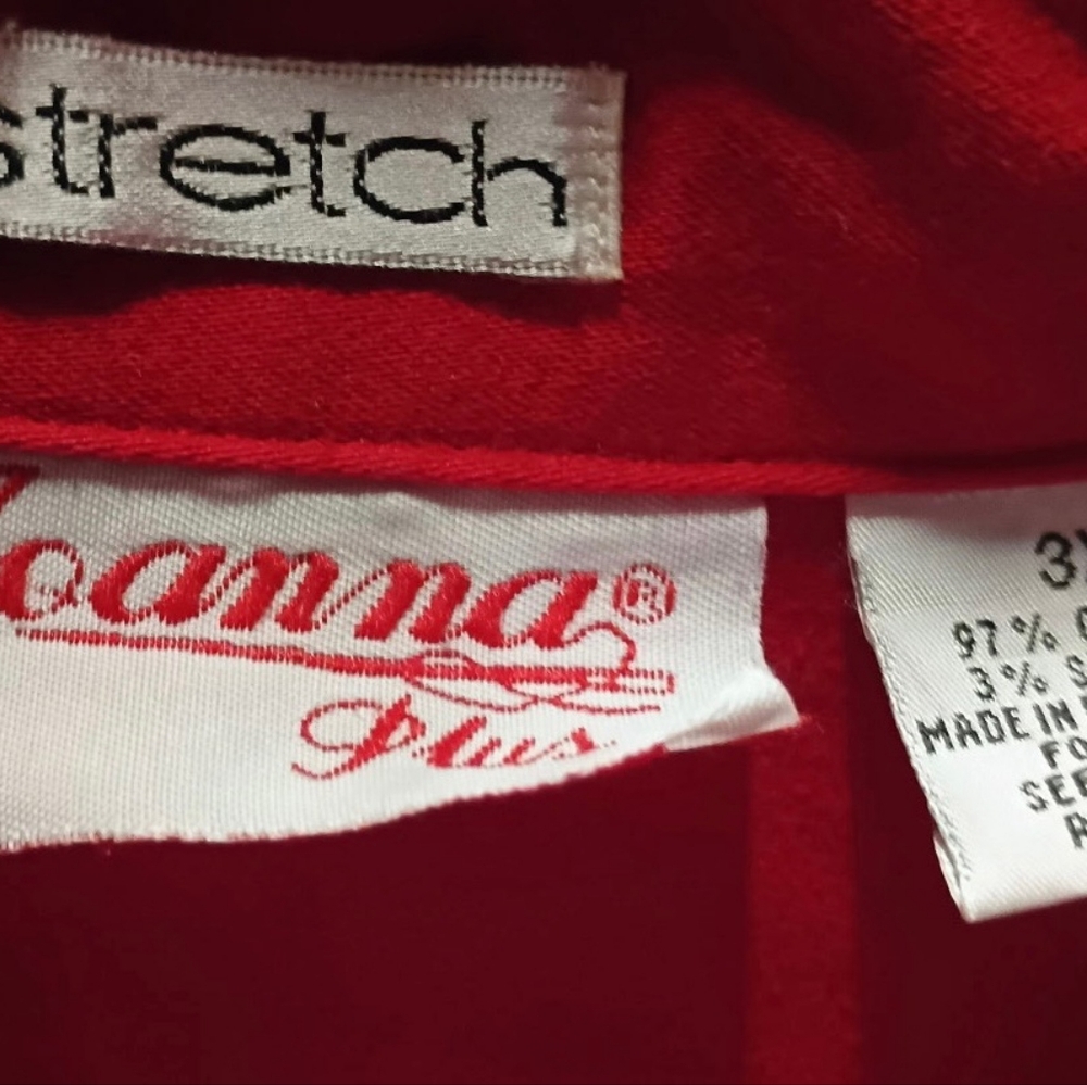 Women's Red Jacket - Picture 4 of 4